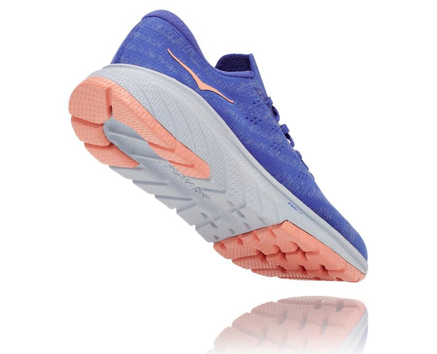 Hoka One One Womens Walking Shoes - Cavu 3 - Blue - FRTQ03816